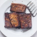 marinated tofu