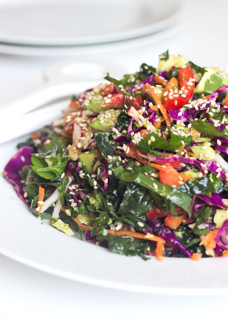 Detox Salad with Lemon Dressing Prepgreen